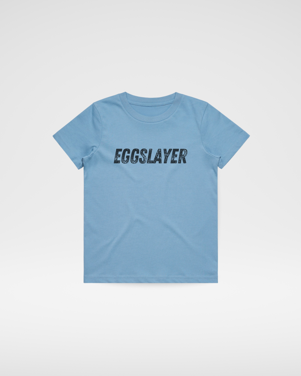 THE EGGSLAYER TEE - CLOUD BLUE