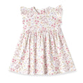 Bunny Blooms Bamboo Easter Dress for Baby & Toddler Girls