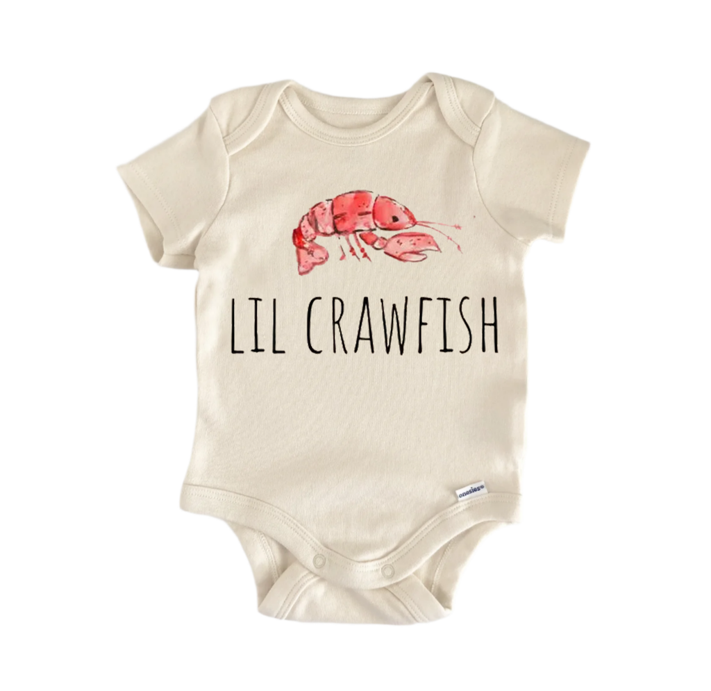 Crawfish Newborn Baby Onesie® Bodysuit