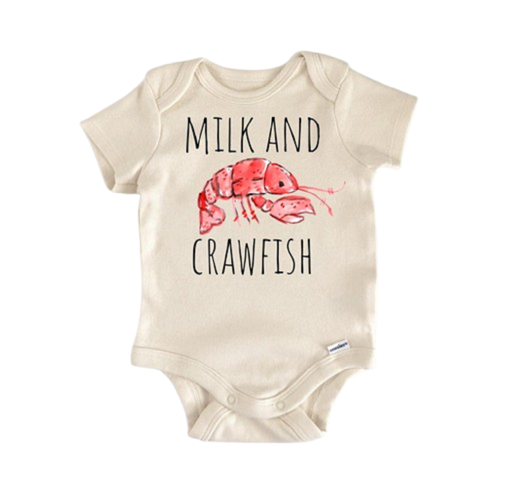 Crawfish Nola Cajun Newborn Baby Onesie® Bodysuit