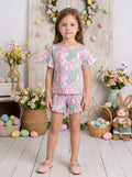 Easter patchwork Ruffle set