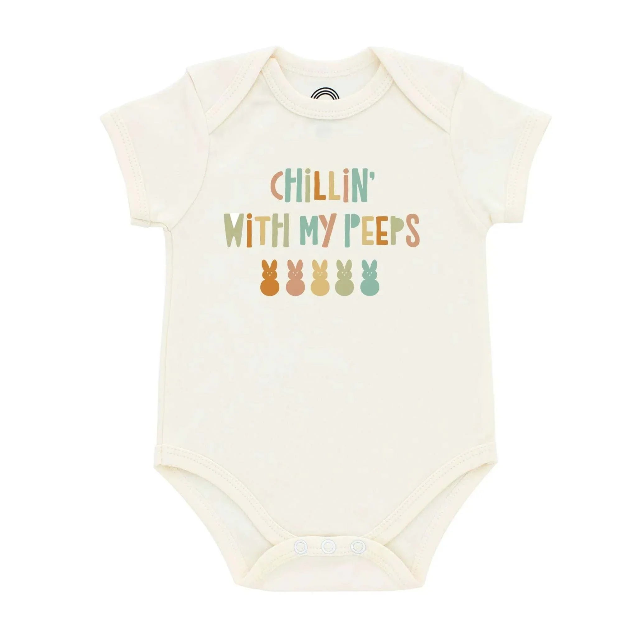 Emerson and Friends - Chillin With My Peeps Easter Bunny Cotton Baby Onesie