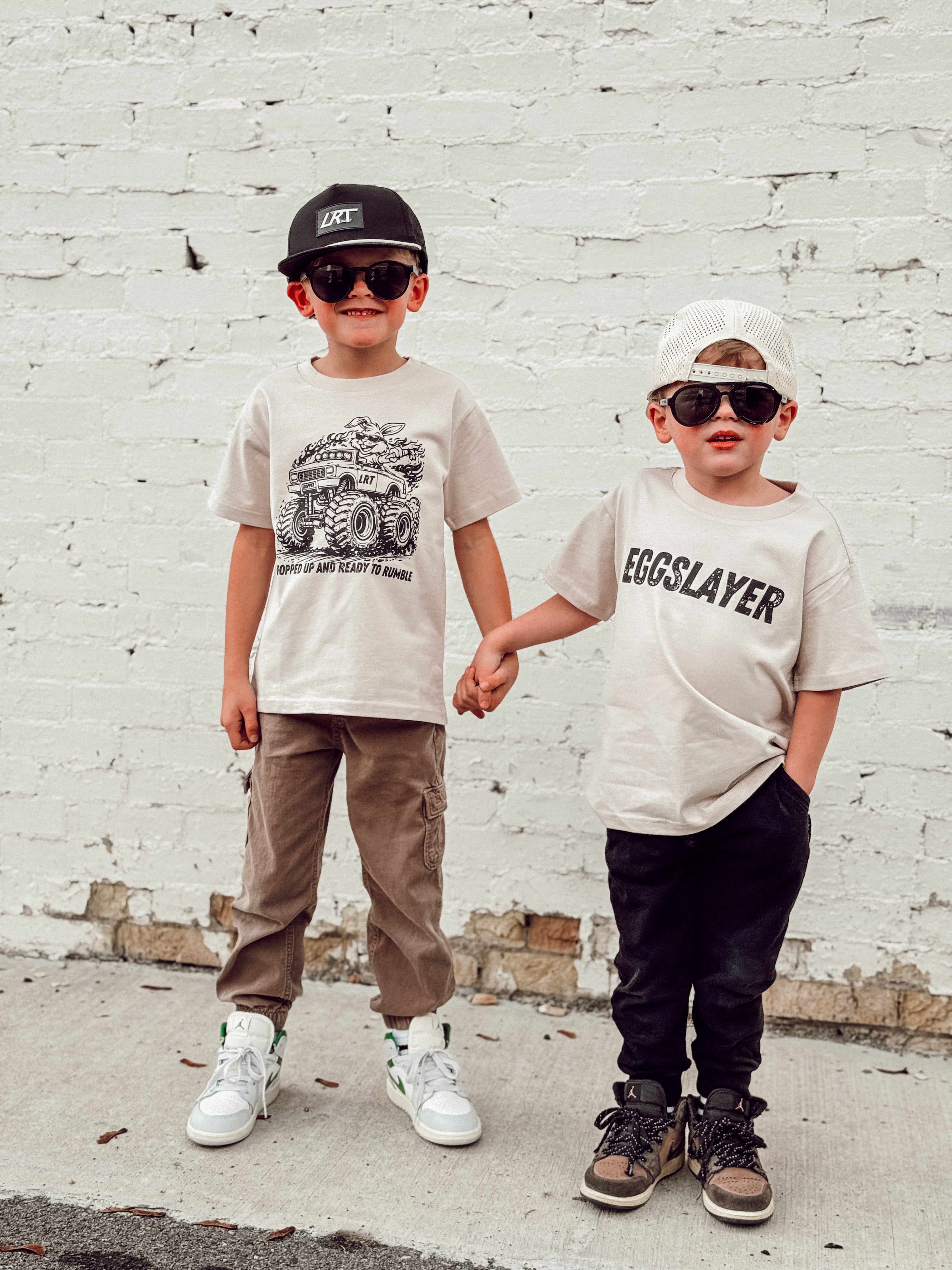 THE EGGSLAYER TEE - VINTAGE CREAM (FRONT ONLY)