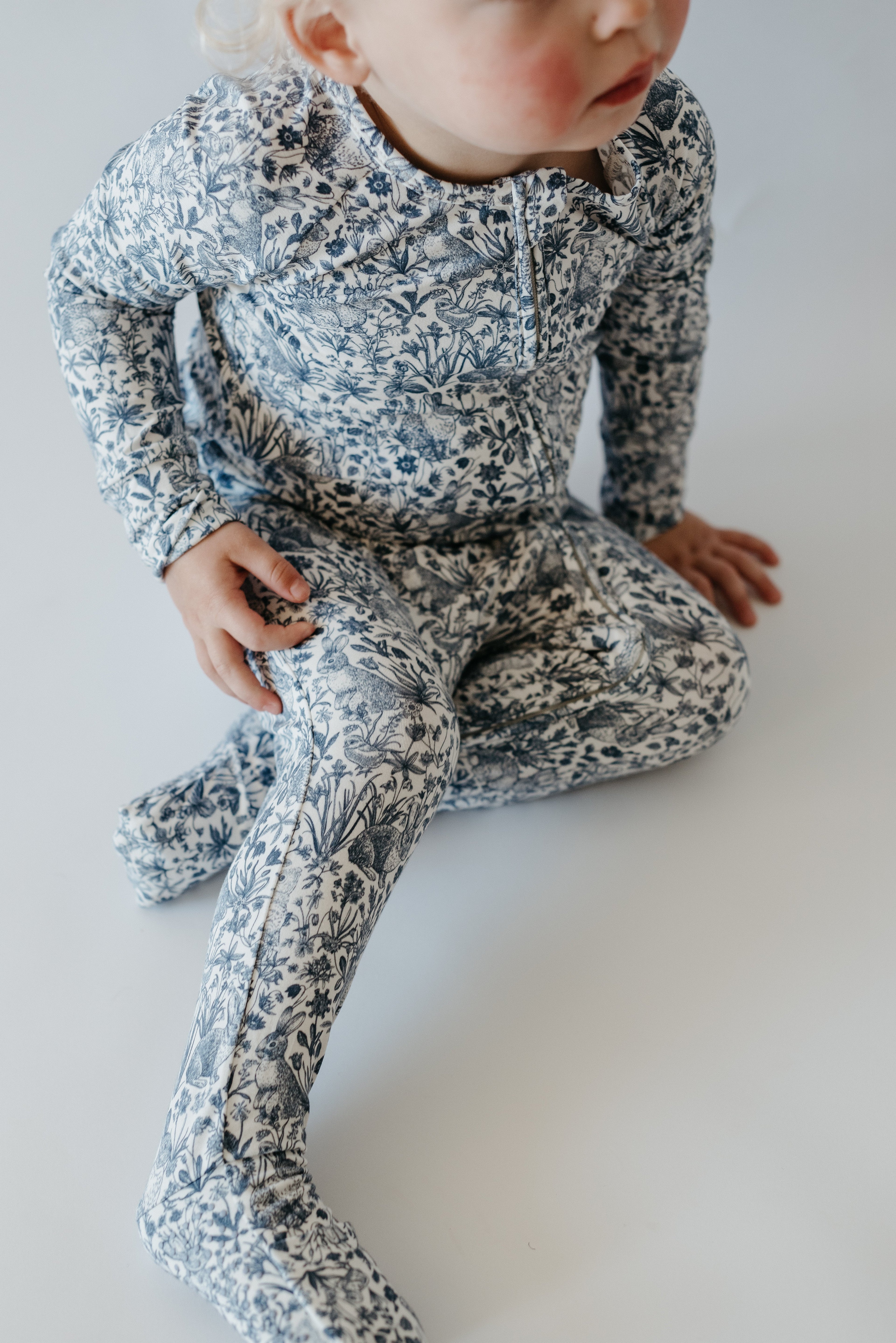 Peek-a-Boo Baby Sleeper Happy Easter