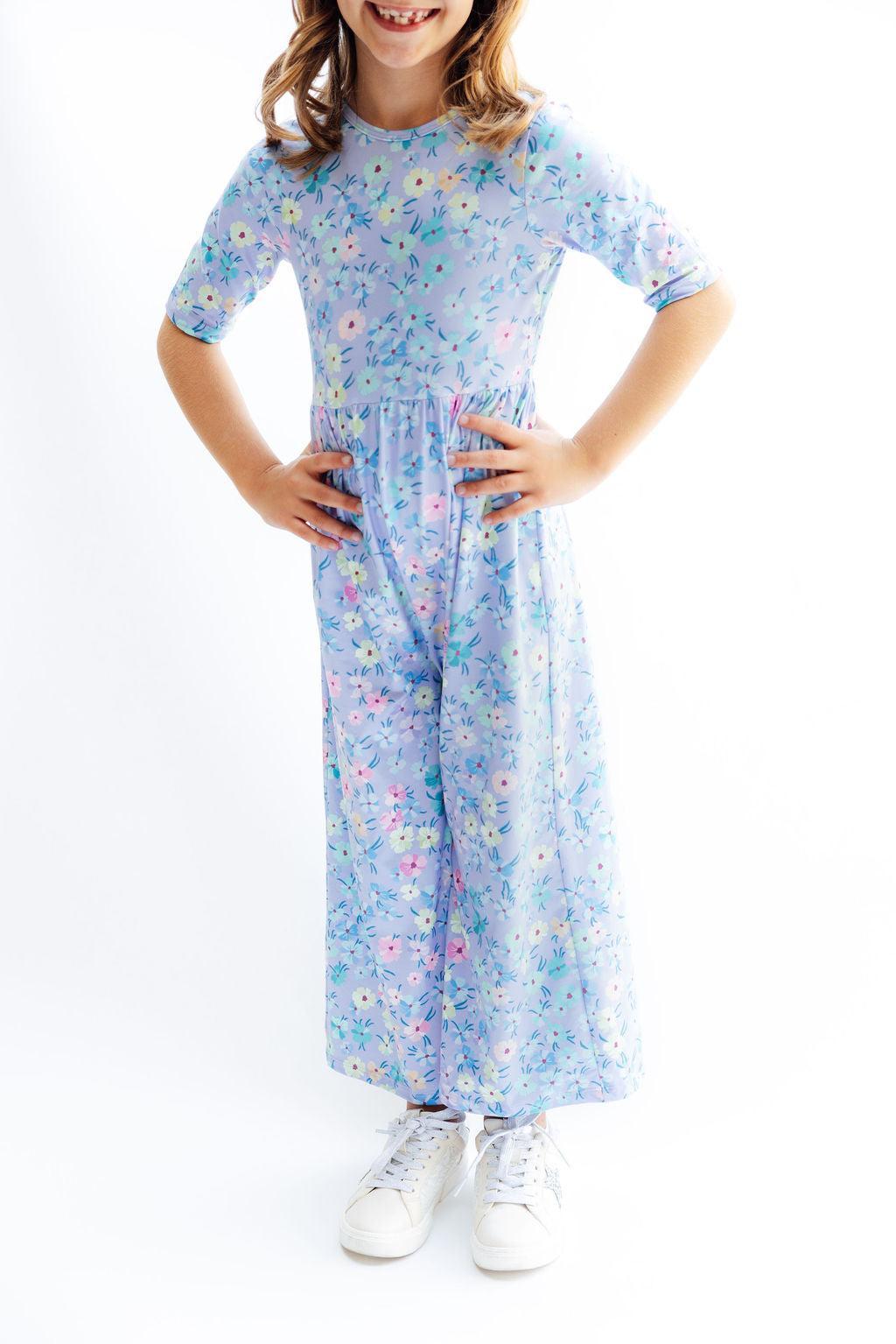 Petal Party Wide Leg Jumpsuit
