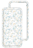 burp cloth | bunnies