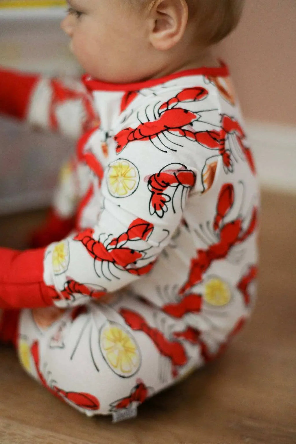 Southern Slumber - Crawfish Bamboo Swaddle Blanket