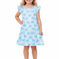 Aqua Crab Girls Dress