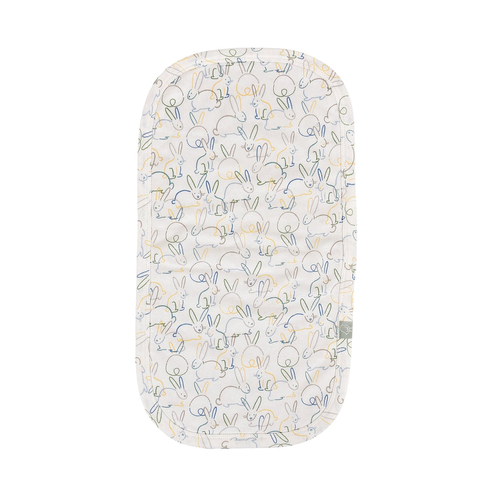 burp cloth | bunnies