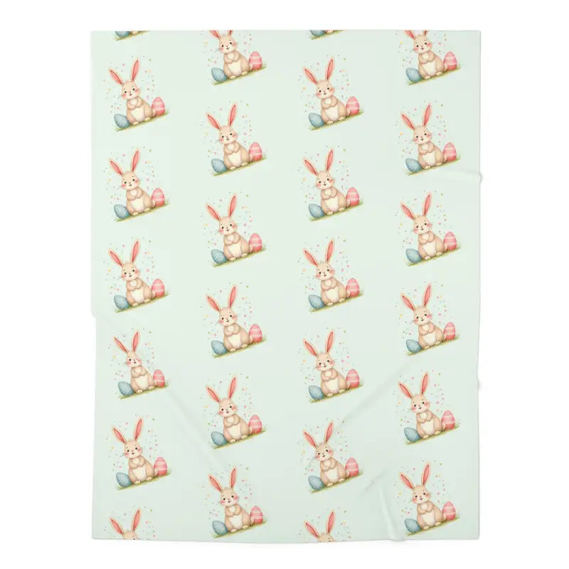 Easter Bunny Baby Swaddle - Cozy Pastel Naptime Blanket - DipaliZ