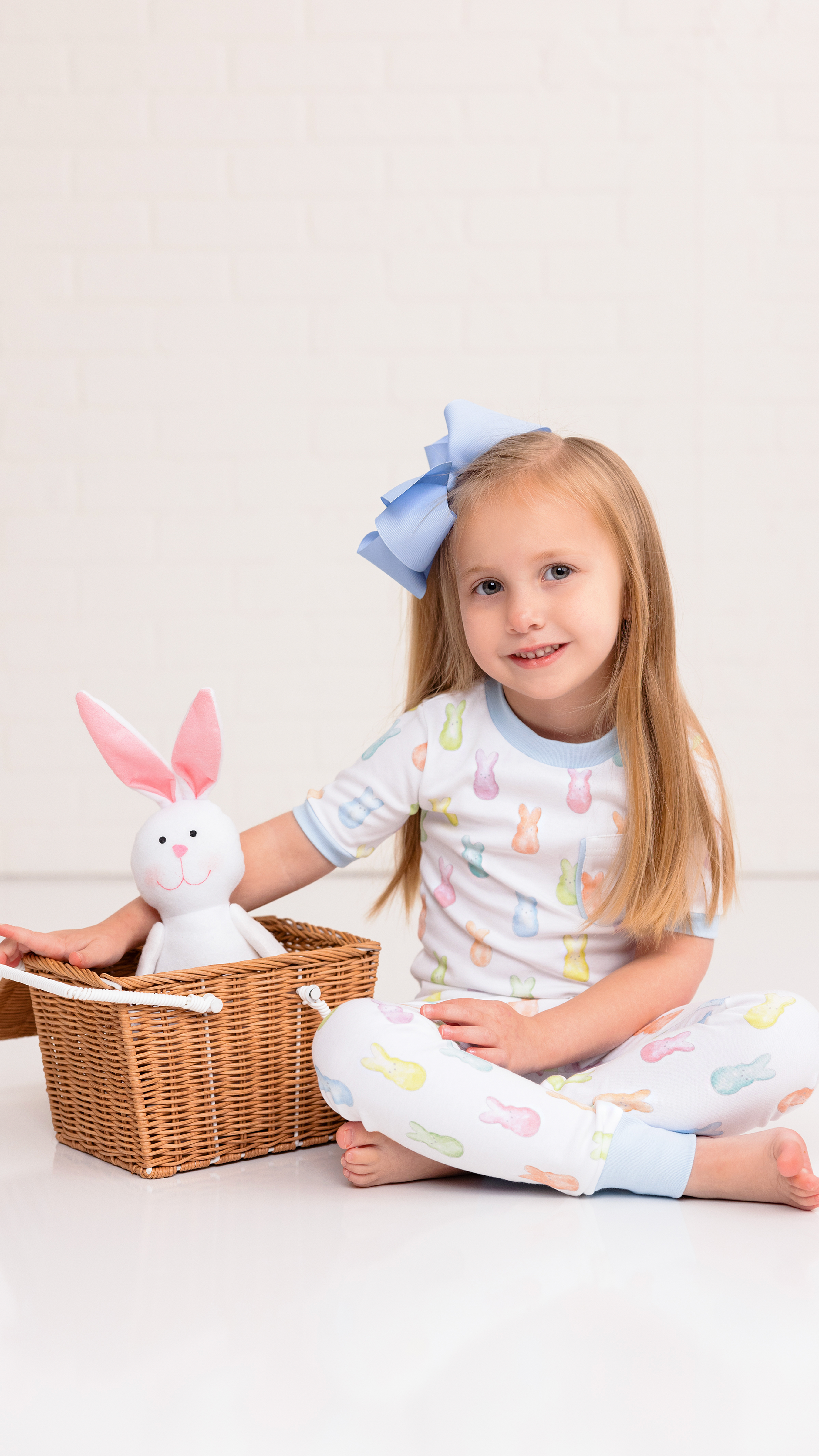 Hoppy Easter Organic Cotton Kids Pajamas